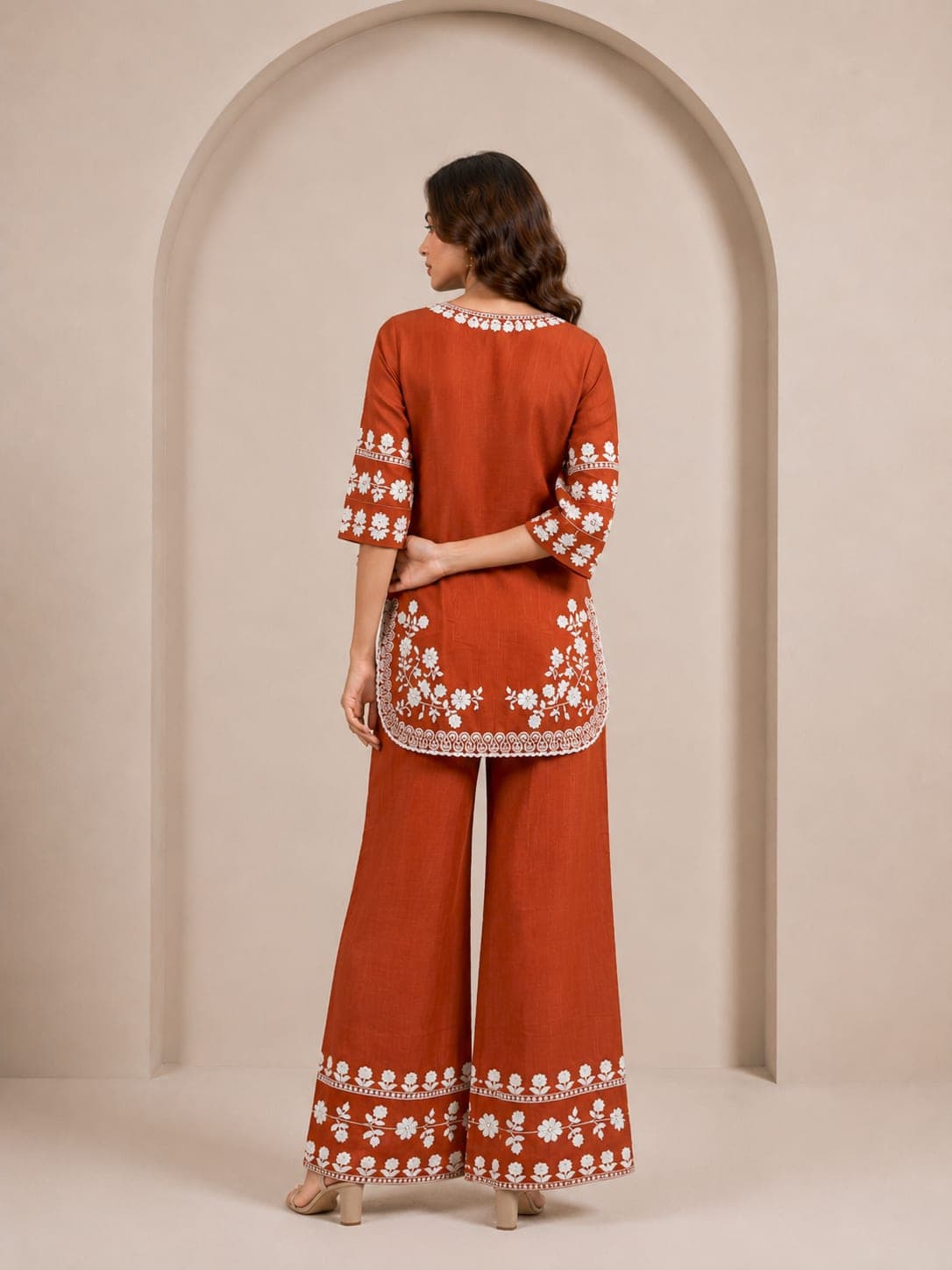 Terracotta Bloom Co-ord Set
